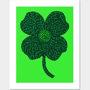 Lucky Clover Posters and Art